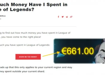 How Much Have I Spent on League?